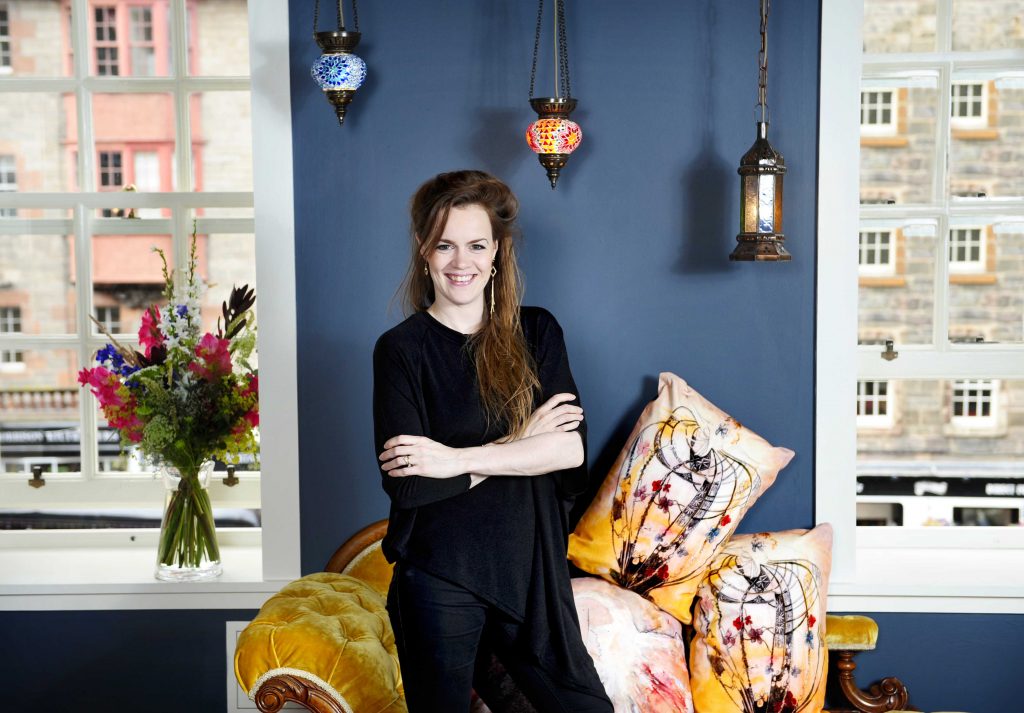 G&A Hotel Edinburgh Designers, 30/07/2015: Designer Judy Clark. Photography from: Colin Hattersley Photography - colinhattersley@btinternet.com - www.colinhattersley.com - 07974 957 388