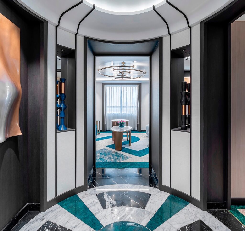 David Collina Studio's design for Cunard's Queen Anne